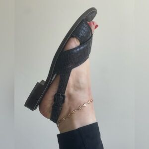 Stuart Weitzman black  sandals size 10